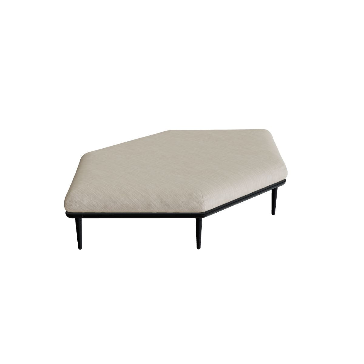 Royal Botania Styletto Lounge Twin Seat Sitzbasis, Gestell anthrazit