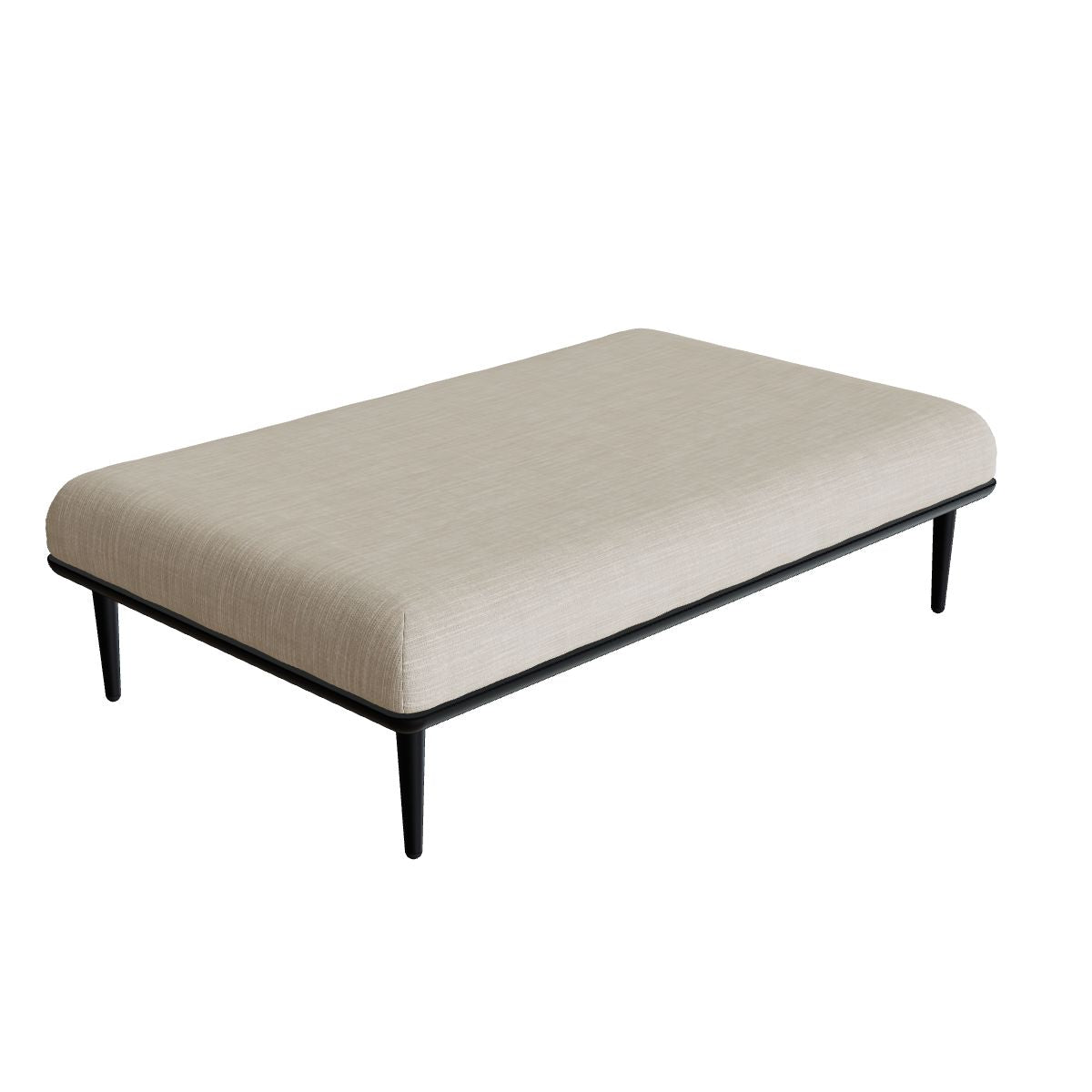 Royal Botania Styletto Lounge Sitzbasis 144 x 90 cm, Gestell anthrazit