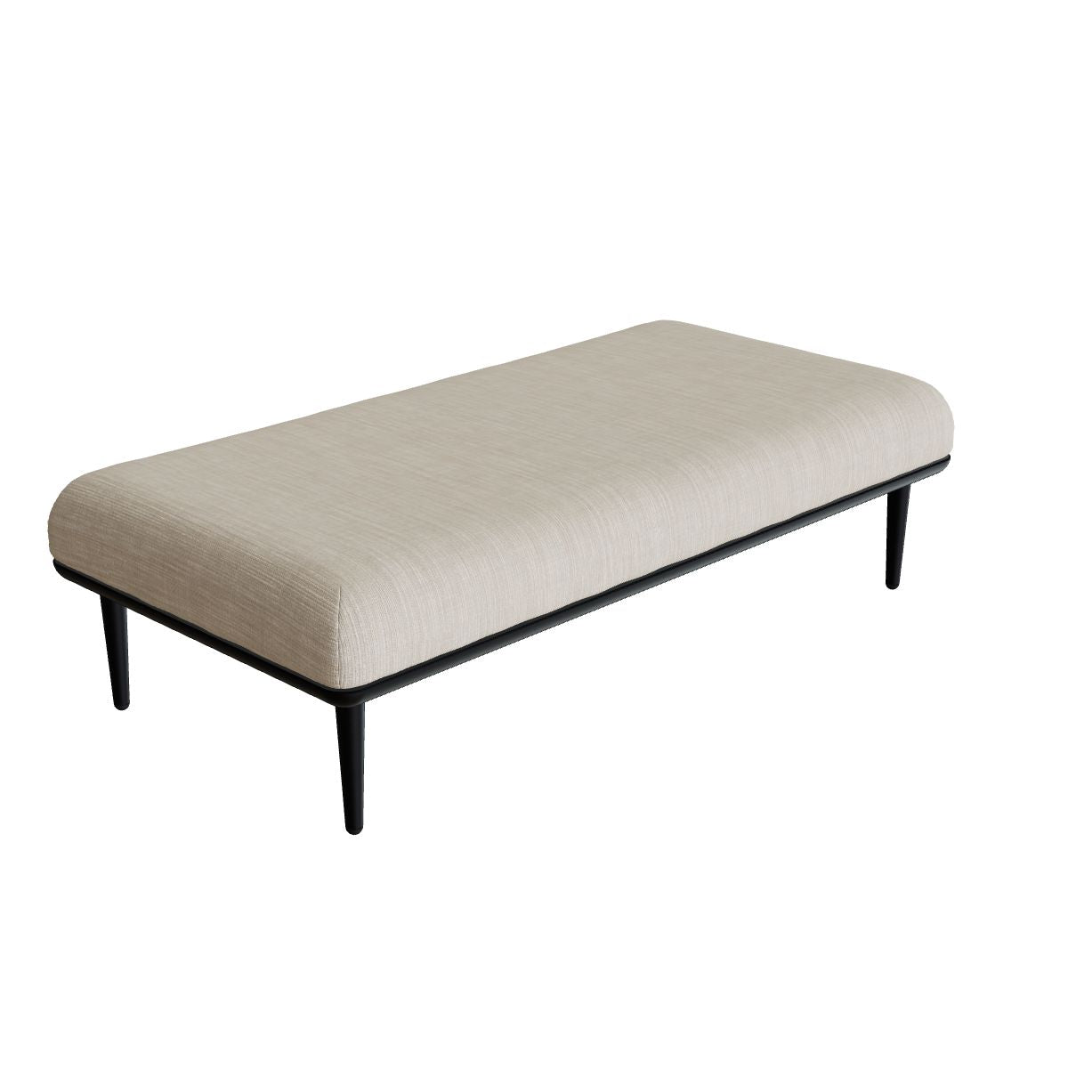 Royal Botania Styletto Lounge Sitzbasis 144 x 72 cm, Gestell anthrazit