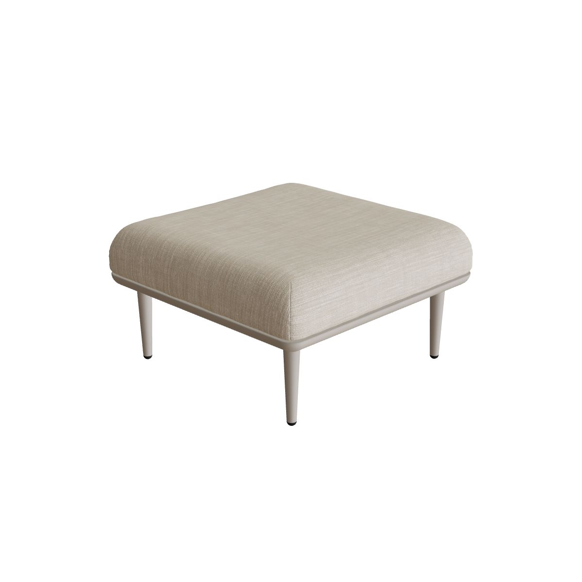 Royal Botania Styletto Lounge Sitzbasis 72 x 72 cm, Gestell pebble