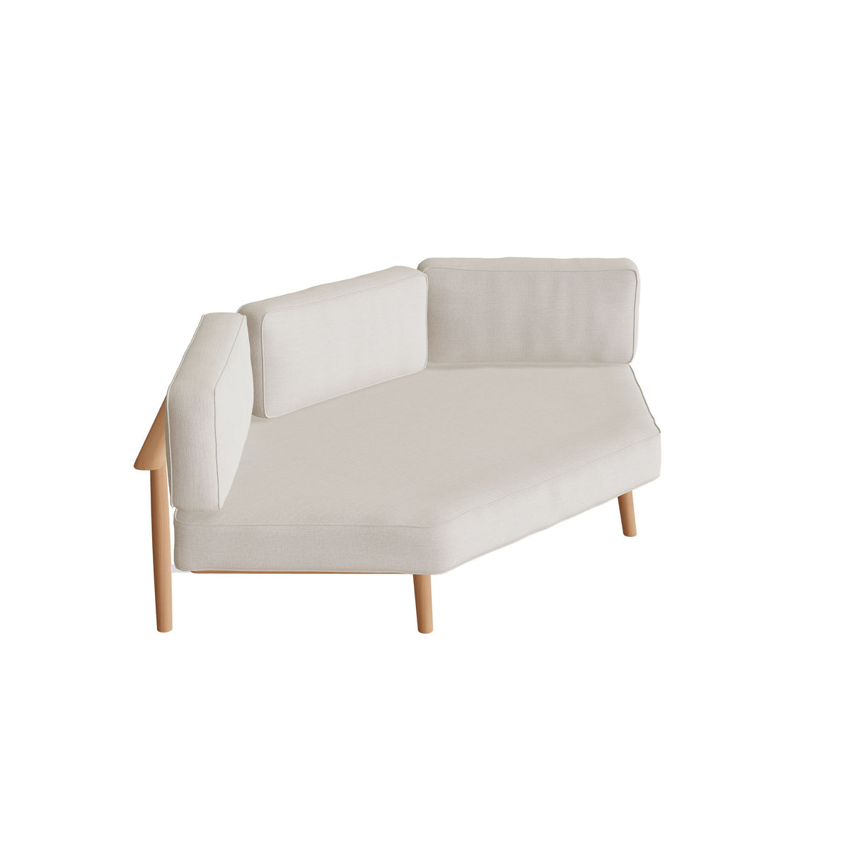 Royal Botania Mambo Lounge Twin Seat Daybed mit Kissen