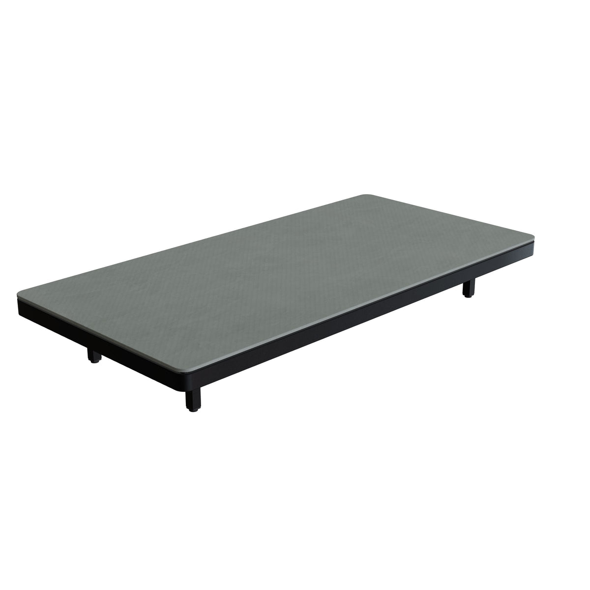 Royal Botania Alura Lounge Tisch 160 × 80 cm, Tischmodul (Sockelhöhe), Gestell anthrazit, Keramik steingrün (Verdezza Amazon)