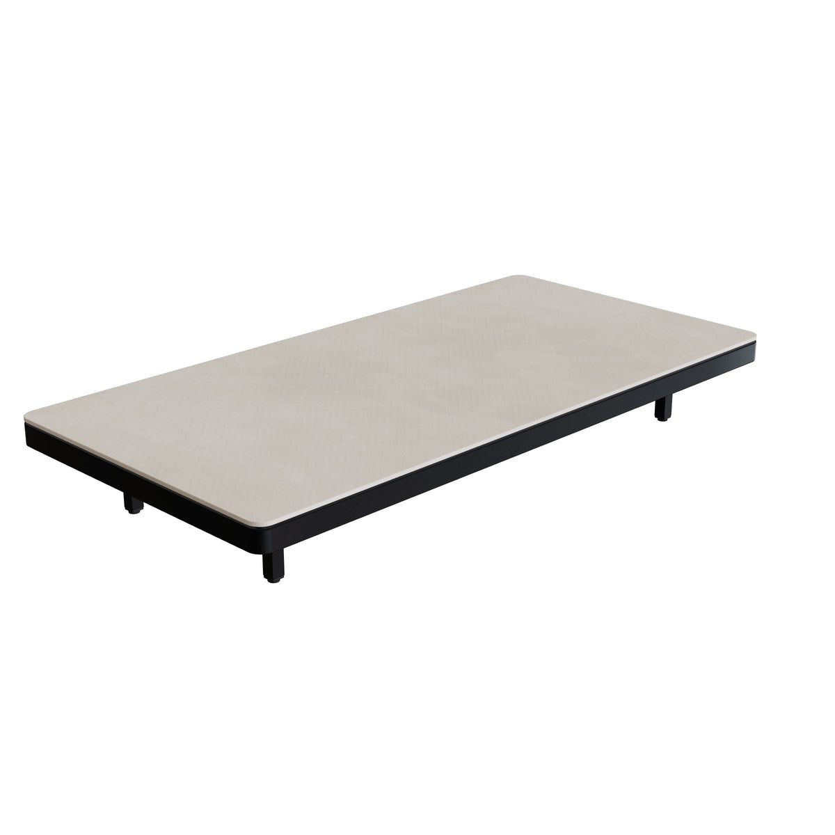 Royal Botania Alura Lounge Tisch 160 × 80 cm, Tischmodul (Sockelhöhe), Gestell anthrazit, Keramik zementgrau (Cemento Luminoso)