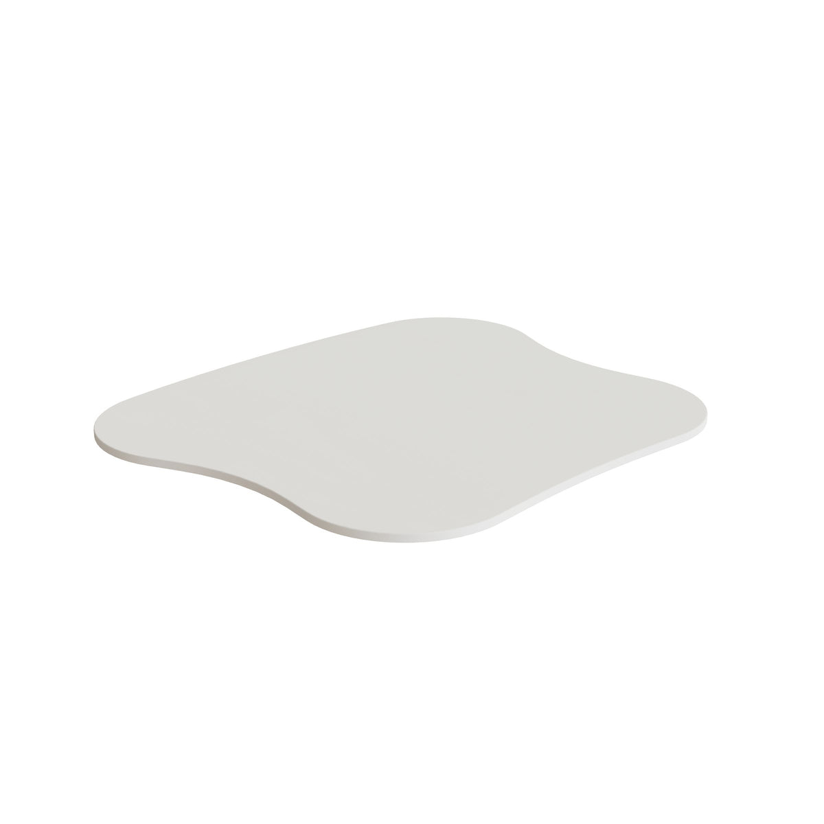 Royal Botania Organix Lounge Tisch 05, Keramik weiß (white)
