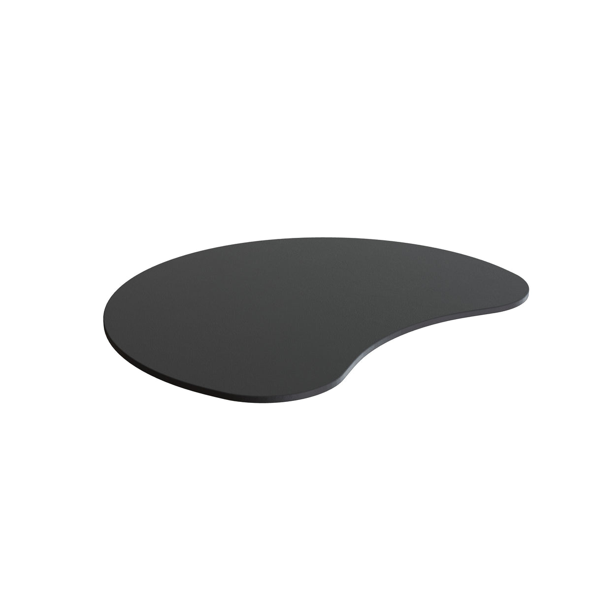Royal Botania Organix Lounge Tisch 07, Keramik schwarz (black)
