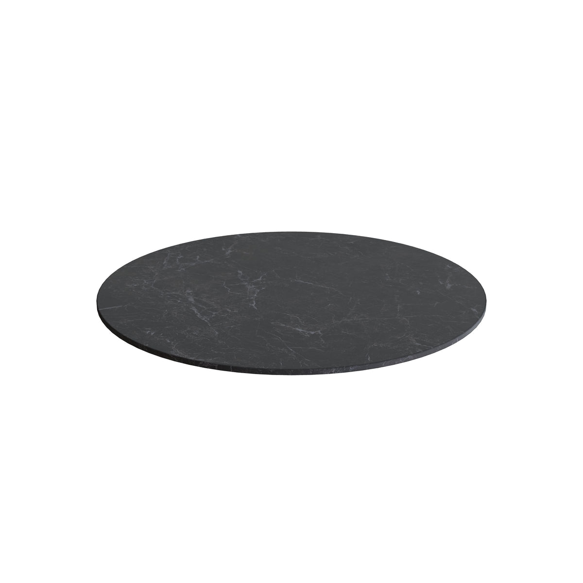 Royal Botania Organix Lounge Tisch 06, Keramik schwarz geädert (Nero Marquina)