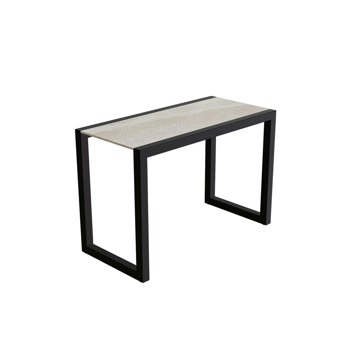 Royal Botania Ninix Lounge Beistelltisch 40S – bronze · Keramik grau-braun geädert (Strato Quartz)