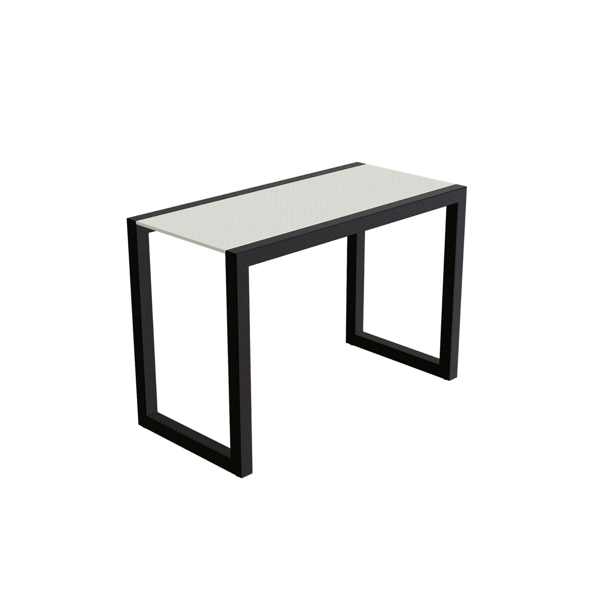 Royal Botania Ninix Lounge Beistelltisch 40S – bronze · Keramik weiß (white)