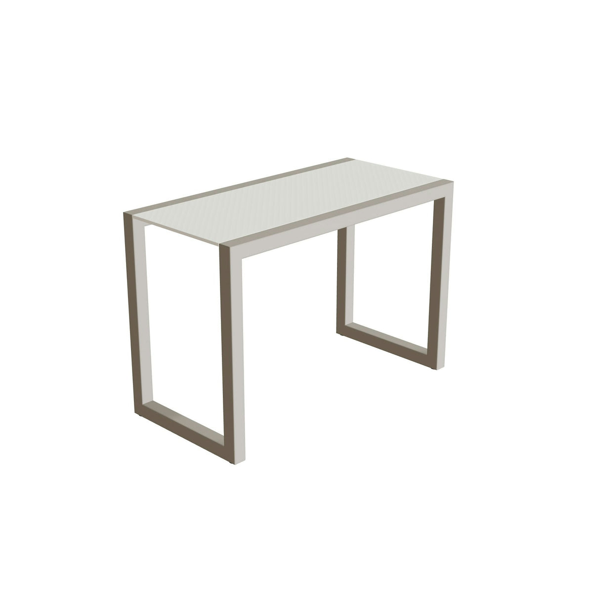 Royal Botania Ninix Lounge Beistelltisch 40S – pebble · Keramik weiß (white)