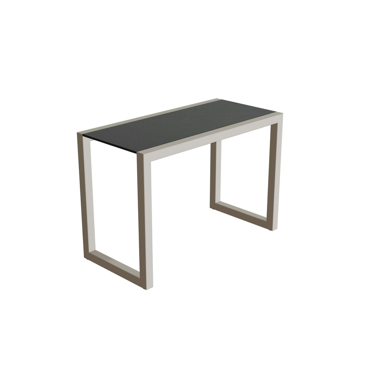 Royal Botania Ninix Lounge Beistelltisch 40S – pebble · Keramik schwarz (black)