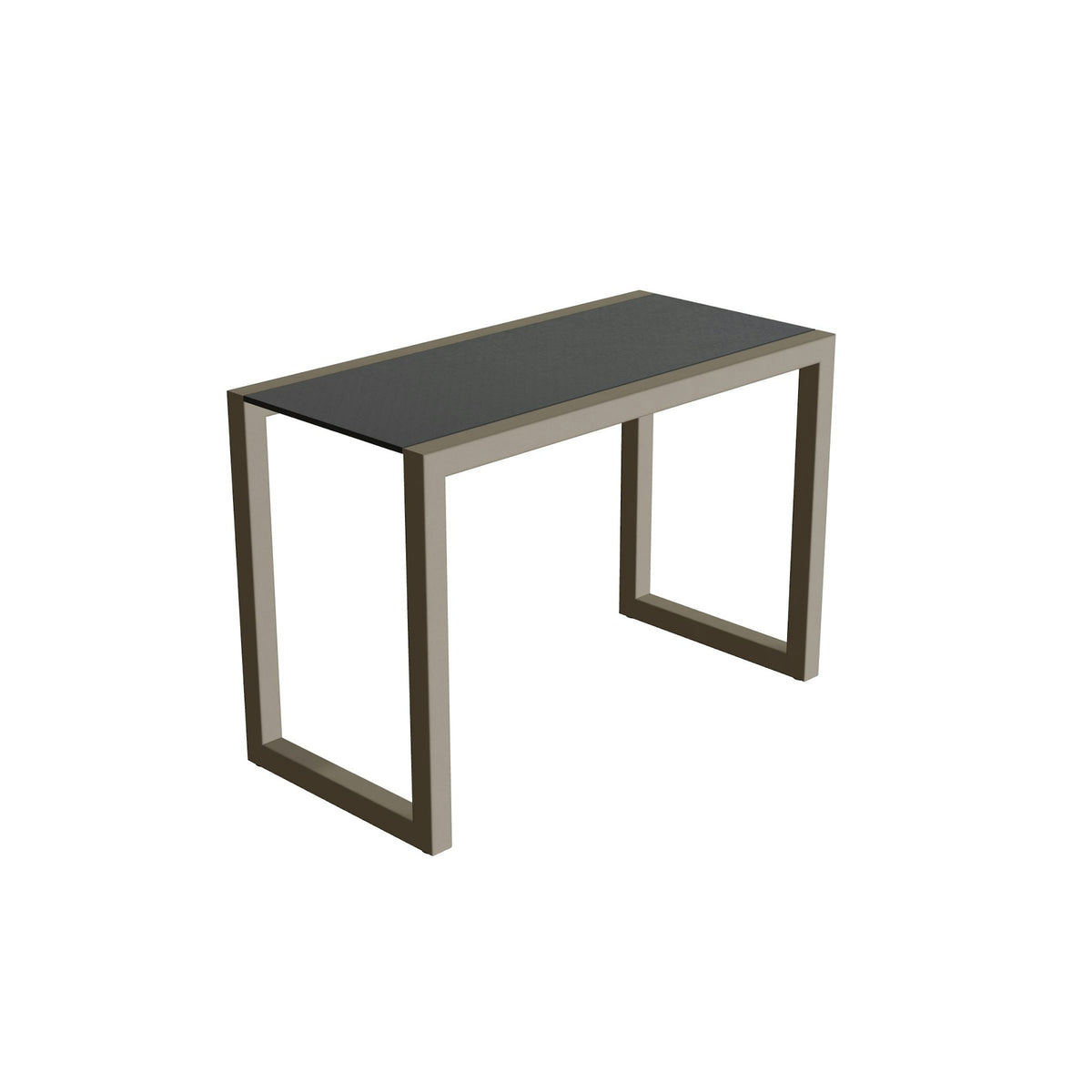 Royal Botania Ninix Lounge Beistelltisch 40S – sand · Keramik schwarz (black)