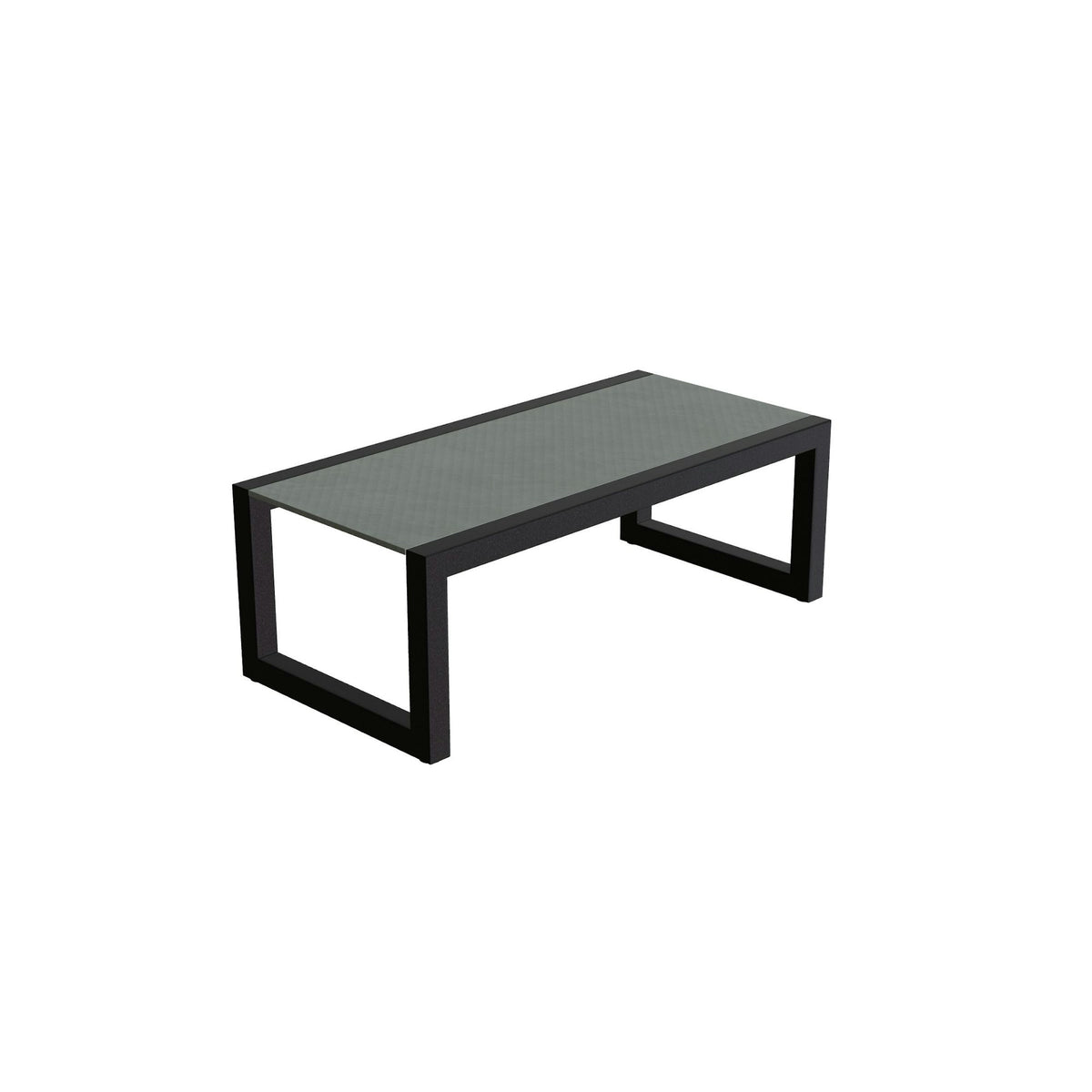 Royal Botania Ninix Lounge Tisch 40T – anthrazit · Keramik steingrün (Verdezza Amazon)