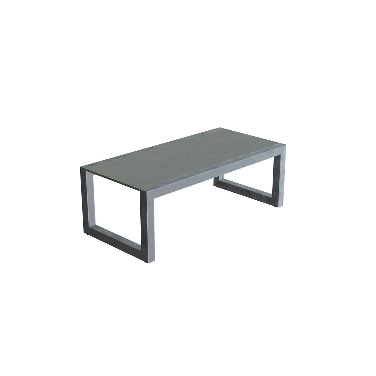 Royal Botania Ninix Lounge Tisch 40T – Edelstahl elektropoliert · Keramik steingrün (Verdezza Amazon)