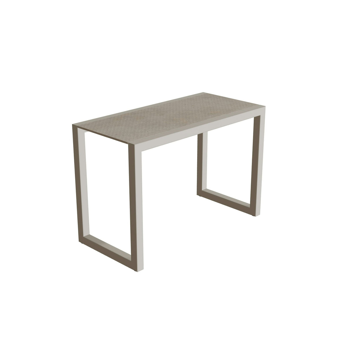 Royal Botania Ninix Lounge Beistelltisch 40S – pebble · Keramik graubraun (Terra Sabbia)
