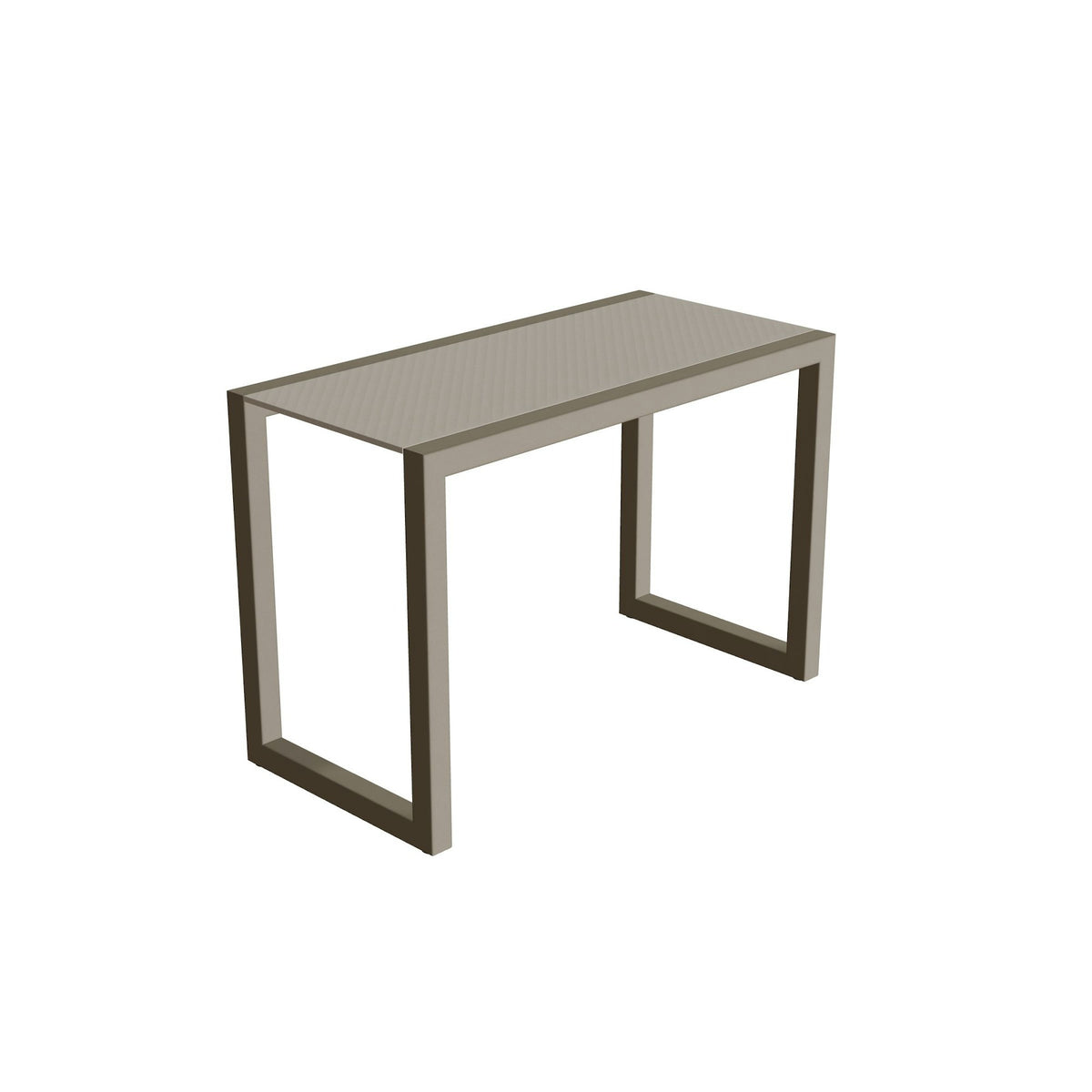 Royal Botania Ninix Lounge Beistelltisch 40S – sand · Keramik perlgrau (Pearl Grey)