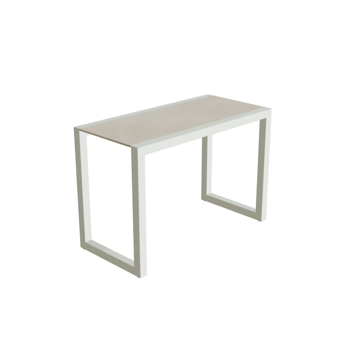 Royal Botania Ninix Lounge Beistelltisch 40S – weiß · Keramik zementgrau (Cemento Luminoso)