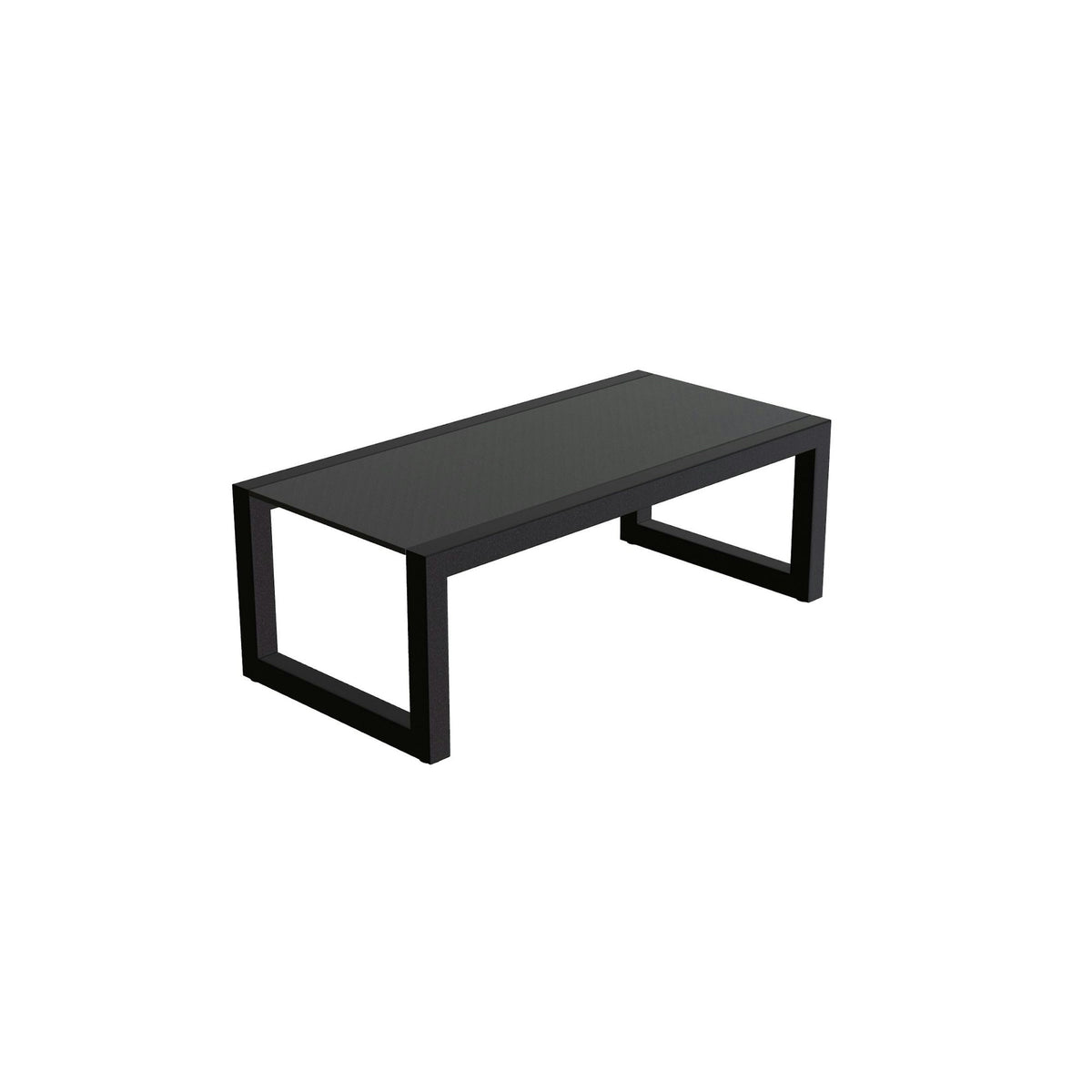 Royal Botania Ninix Lounge Tisch 40T – anthrazit · Keramik schwarz (black)
