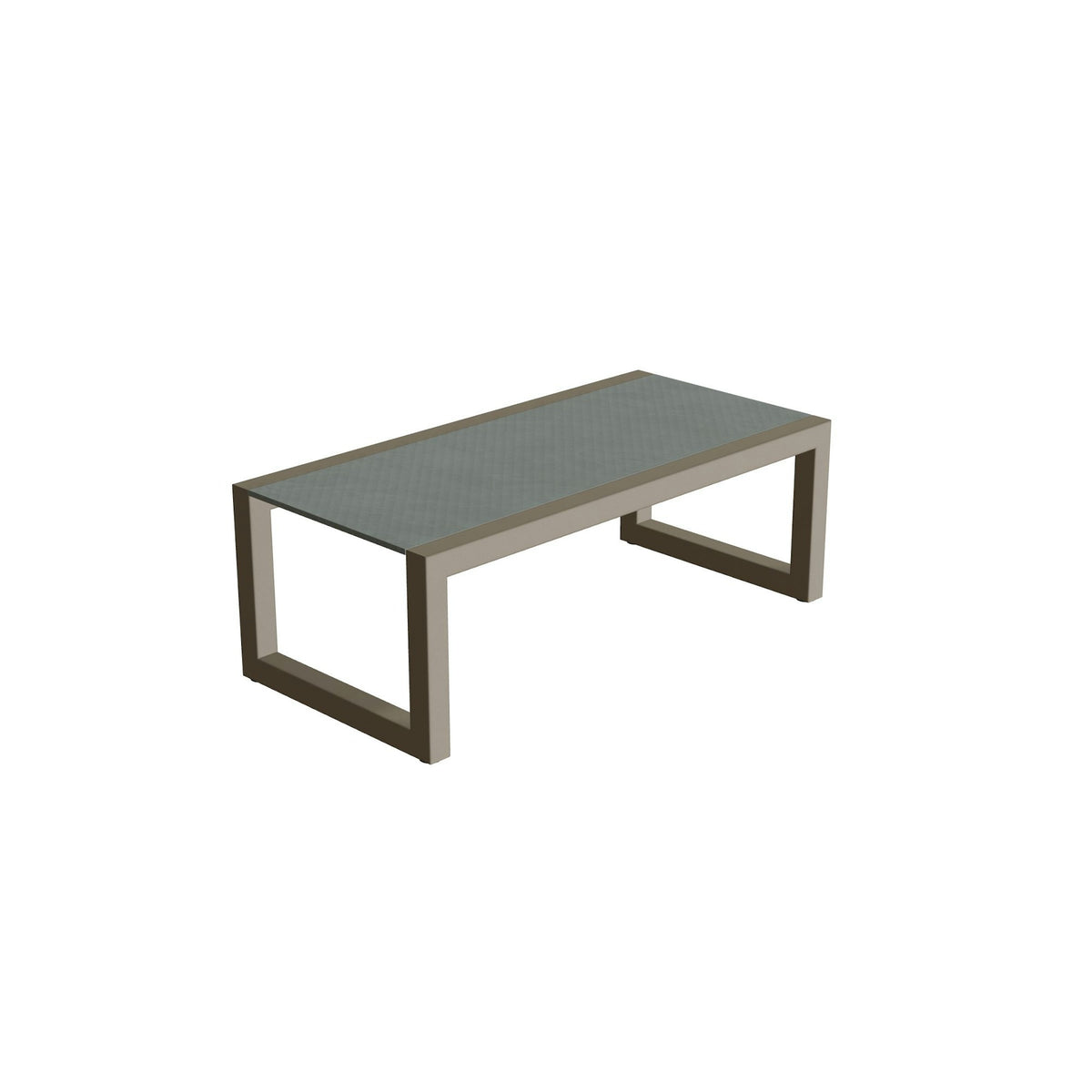 Royal Botania Ninix Lounge Tisch 40T – sand · Keramik steingrün (Verdezza Amazon)