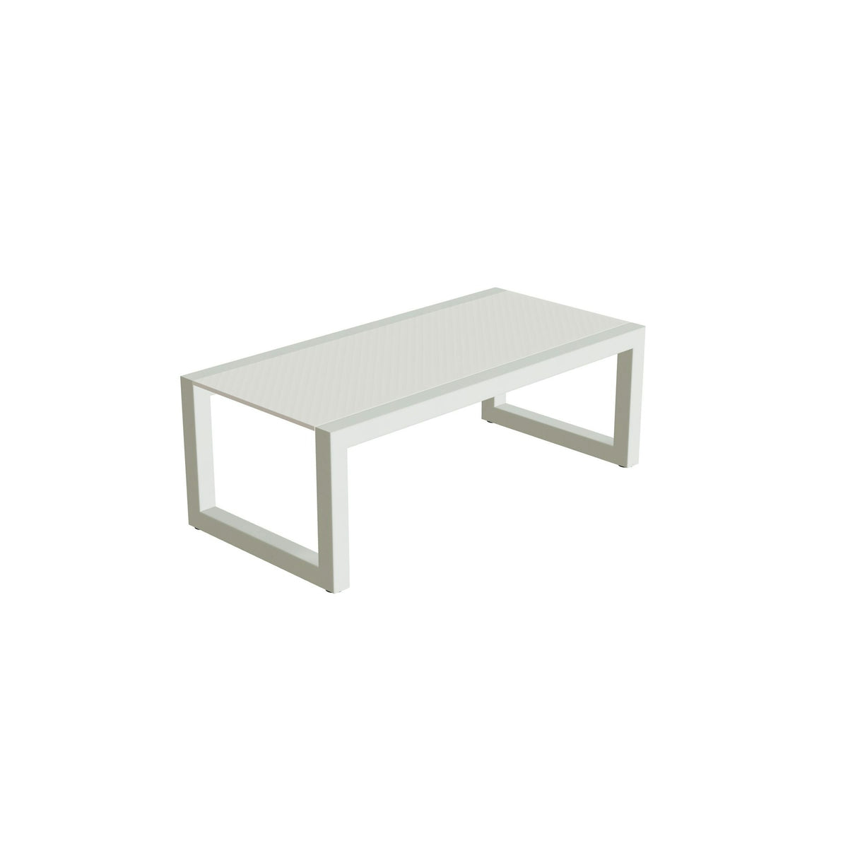 Royal Botania Ninix Lounge Tisch 40T – weiß · Keramik weiß (white)