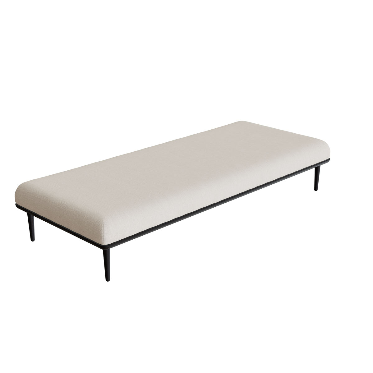 Royal Botania Styletto Lounge Sitzbasis 216 x 90 cm, Gestell bronze