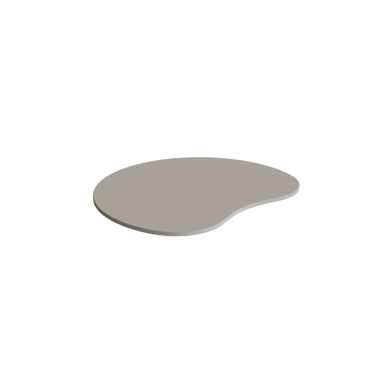 Royal Botania Organix Lounge Tisch 08, Keramik perlgrau (Pearl Grey)