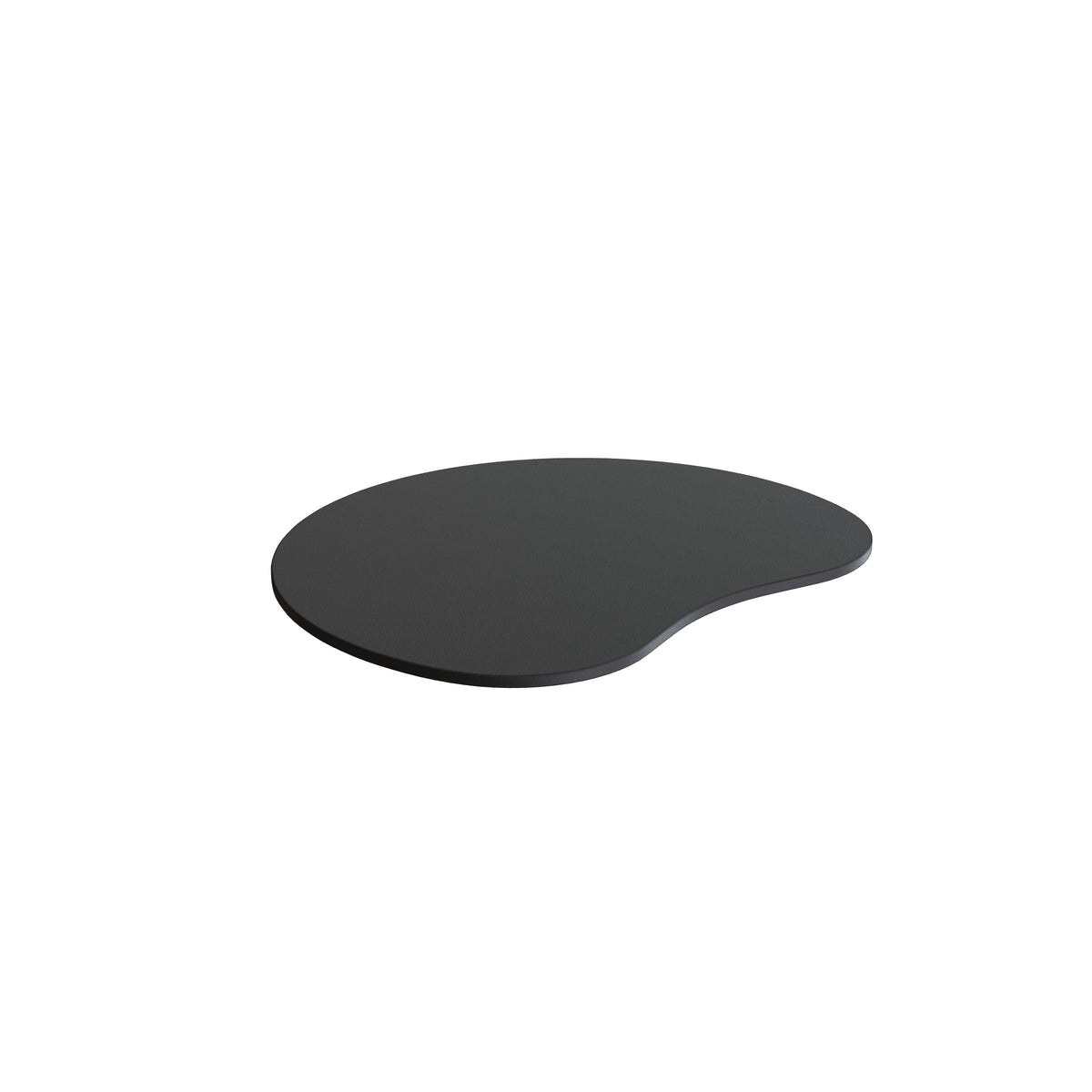 Royal Botania Organix Lounge Tisch 08, Keramik schwarz (black)
