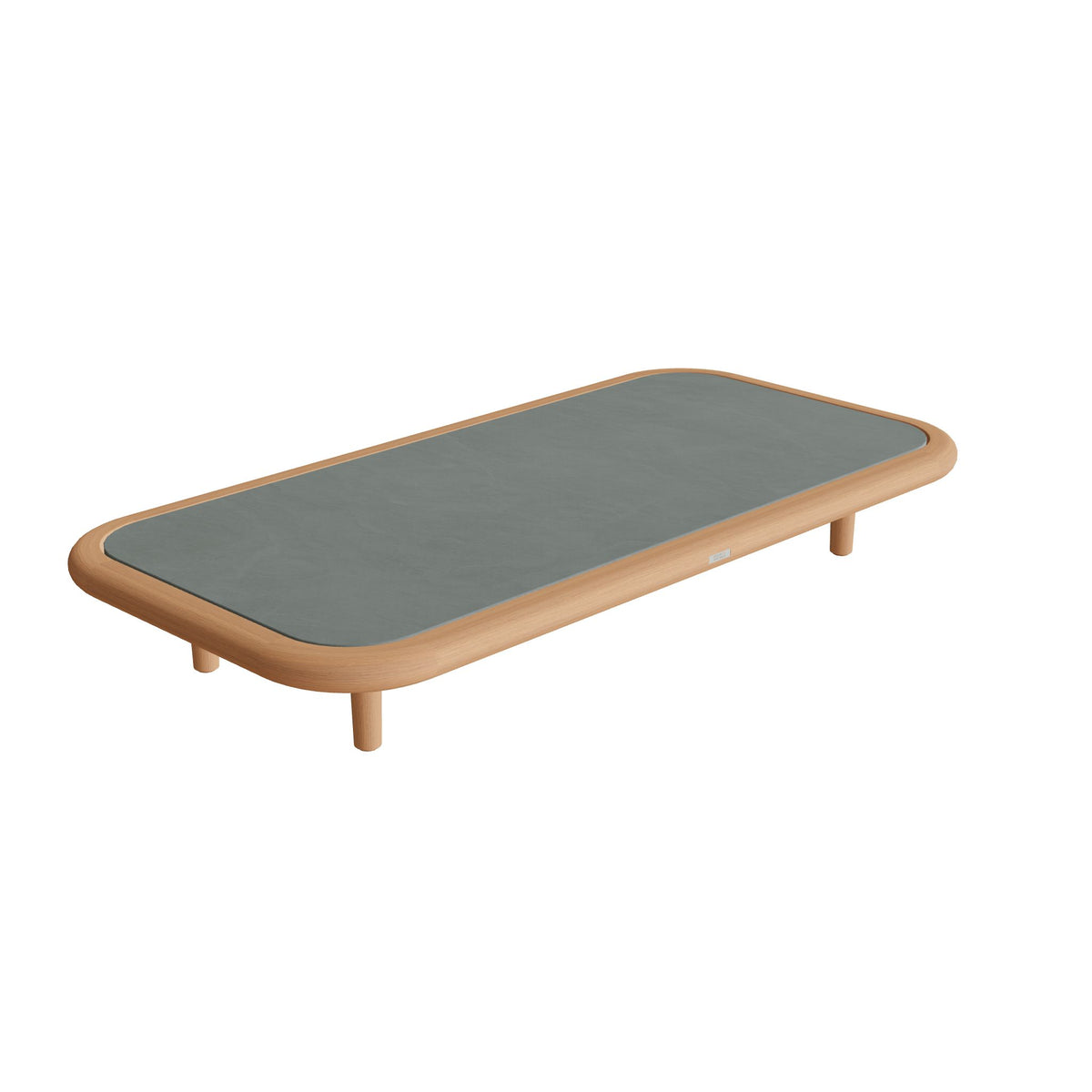 Royal Botania Archy Lounge Loungetisch 150 × 75 cm, Platte Keramik steingrün (Verdezza Amazon)