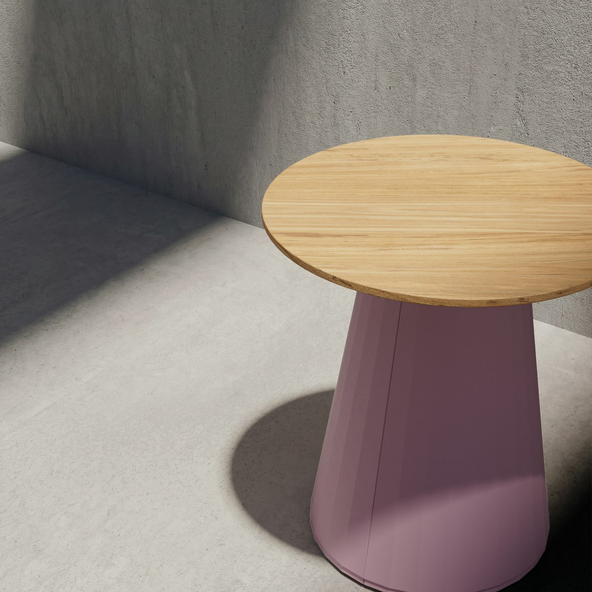 Kettal Cala Beistelltisch 48 cm, rund – Detailansicht