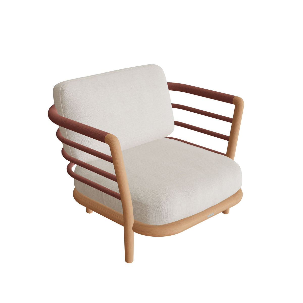 Royal Botania Archy Lounge Einzelsitzer, Sleeves ziegelrot (brick)