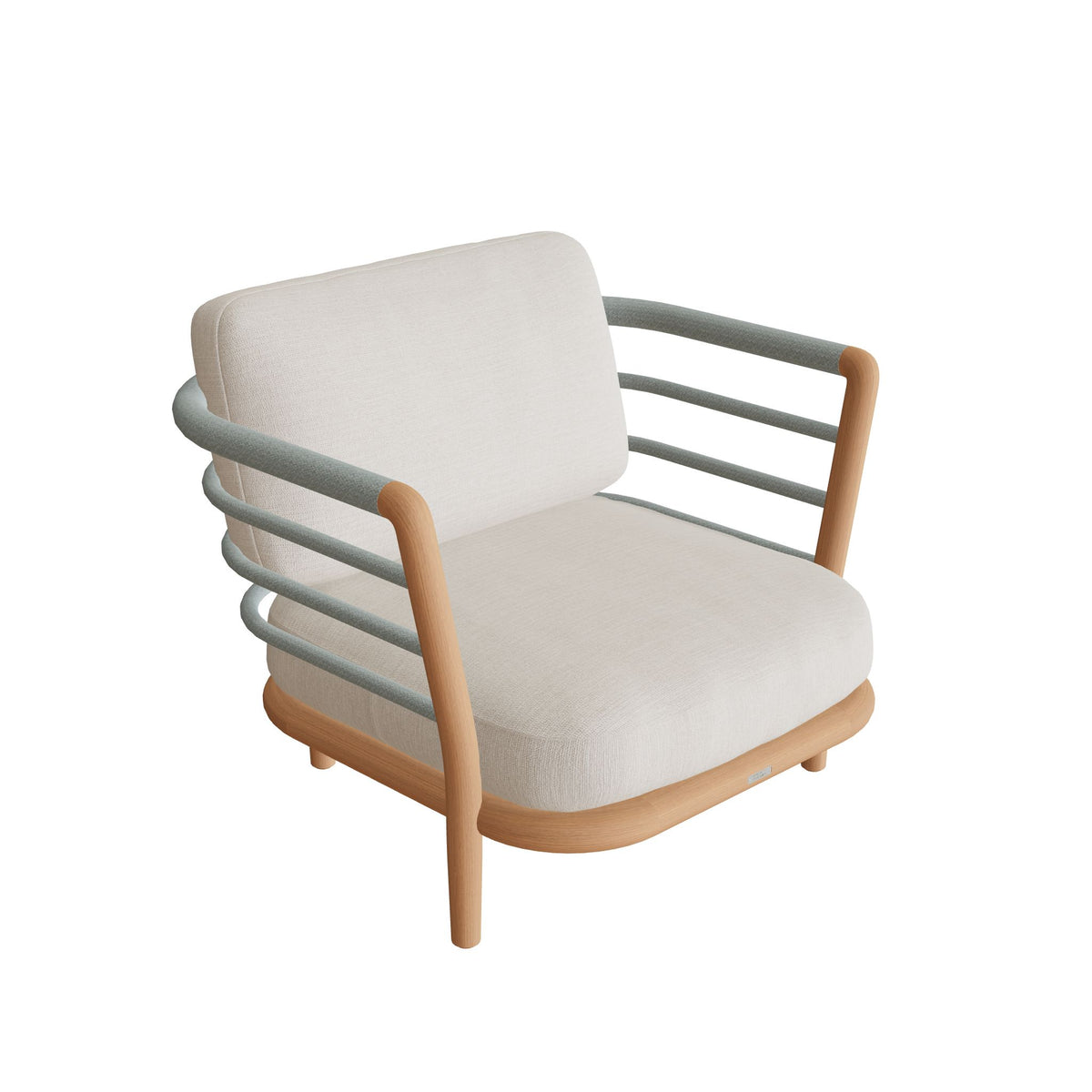 Royal Botania Archy Lounge Einzelsitzer, Sleeves salbeigrün (sage)