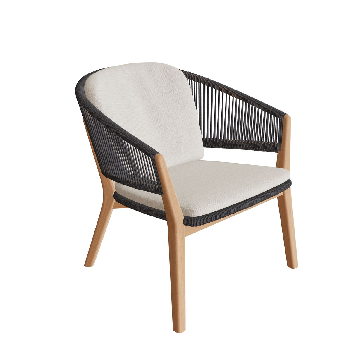 Royal Botania Carés Relaxsessel Teak, Teak geölt, Faser bronze