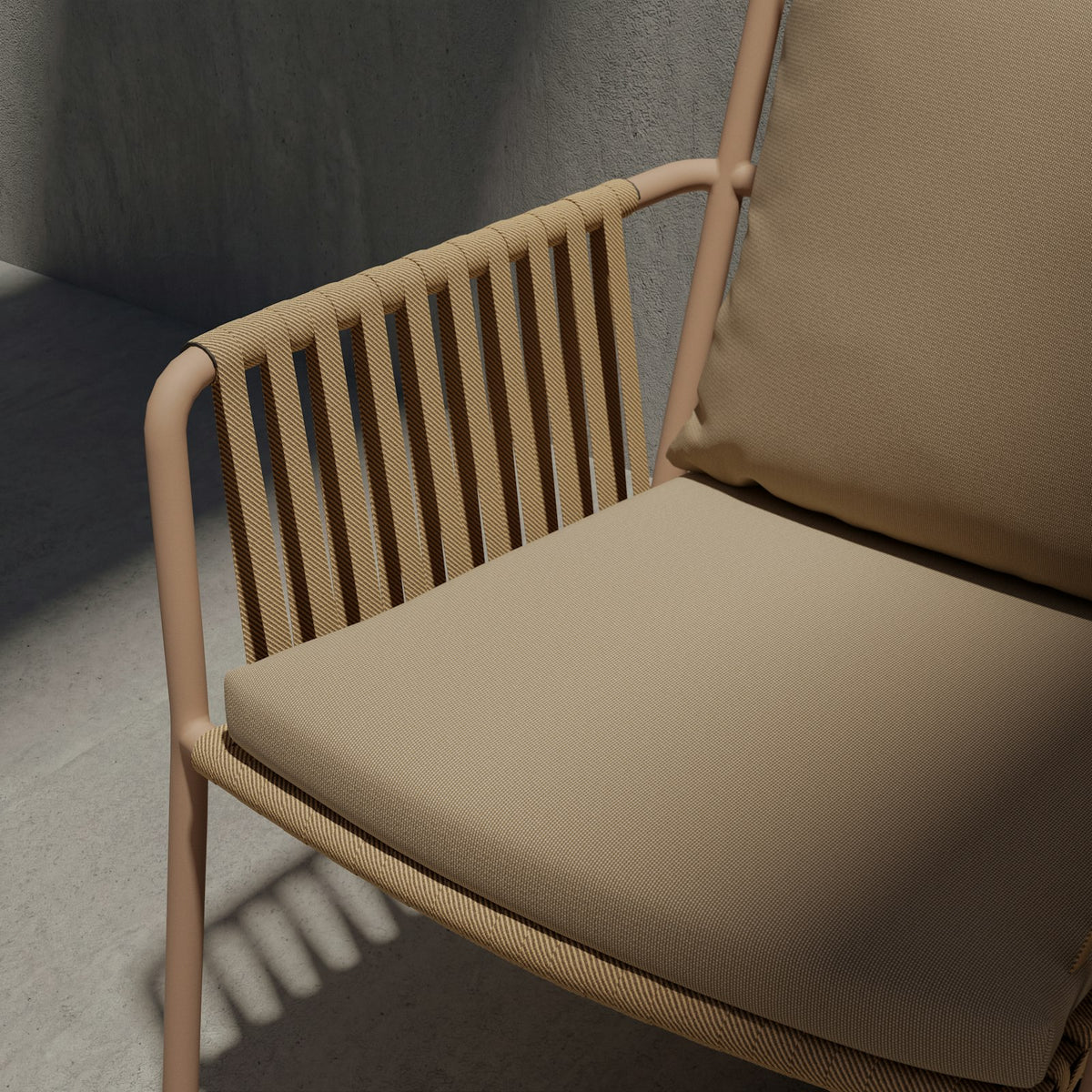 Kettal Net Clubsessel – Detailansicht