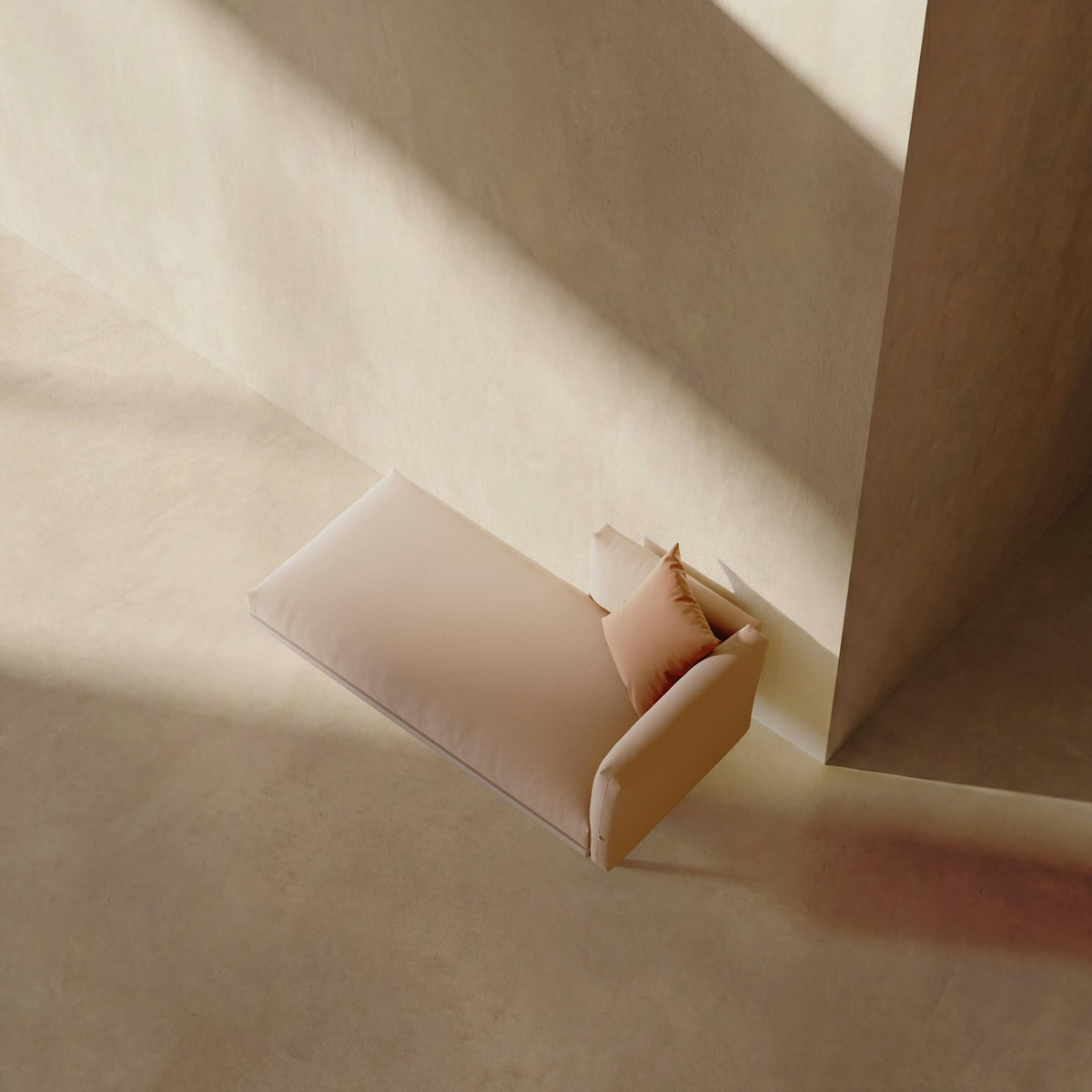 Kettal Boma Daybed rechts – Draufsicht