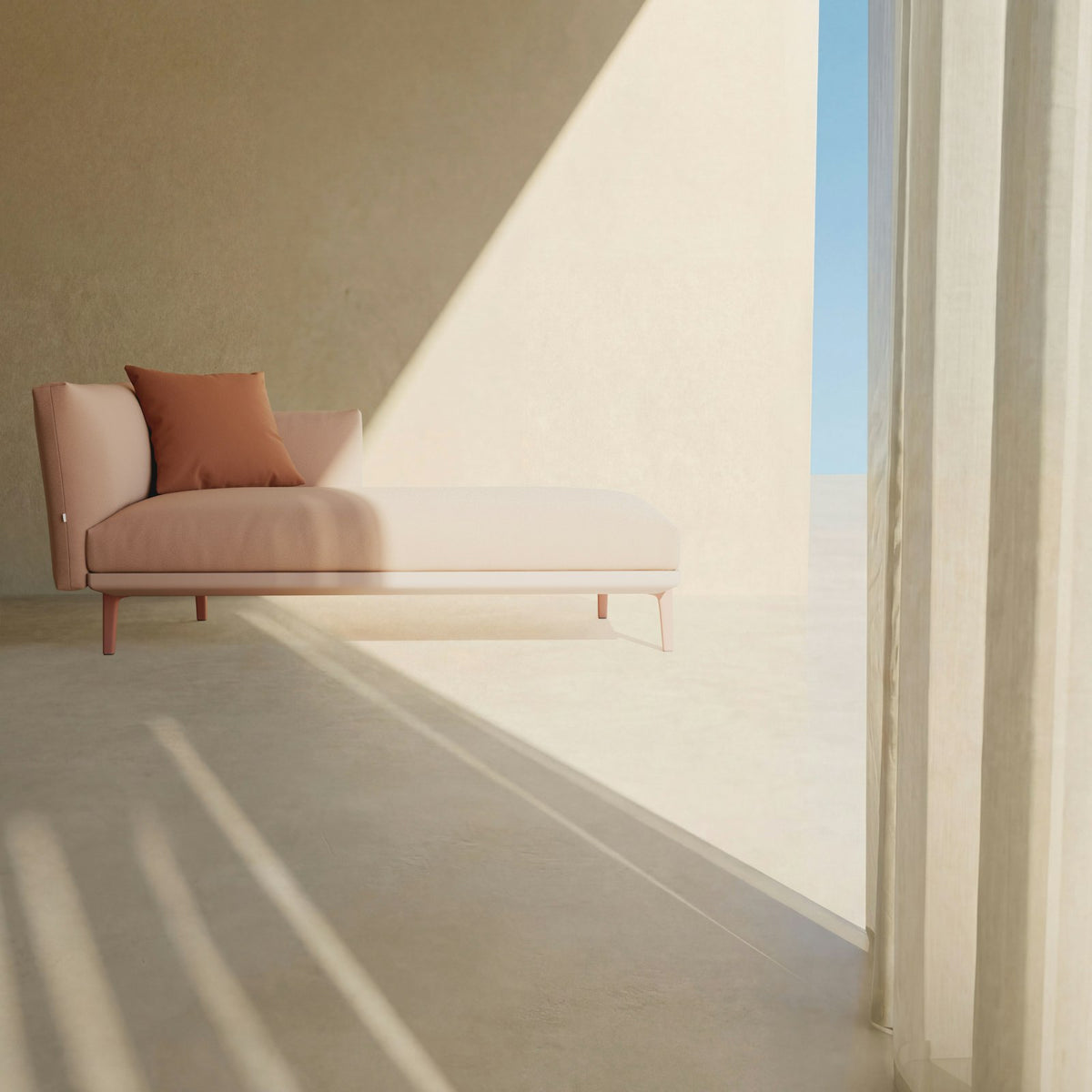 Kettal Boma Daybed links – Seitenansicht