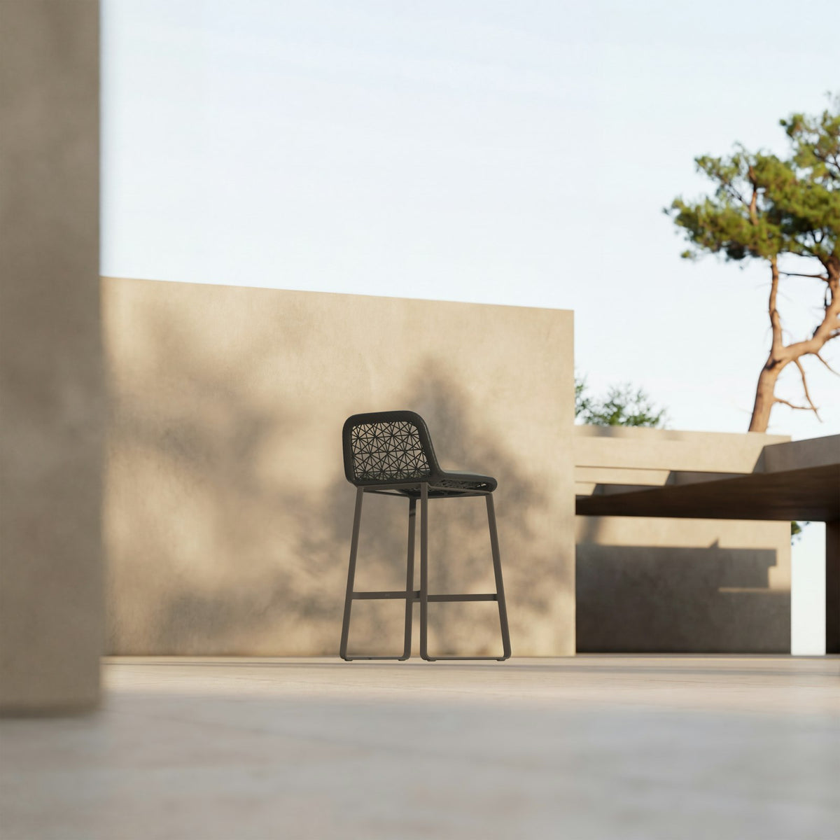 Kettal Maia Barstool – Untersicht