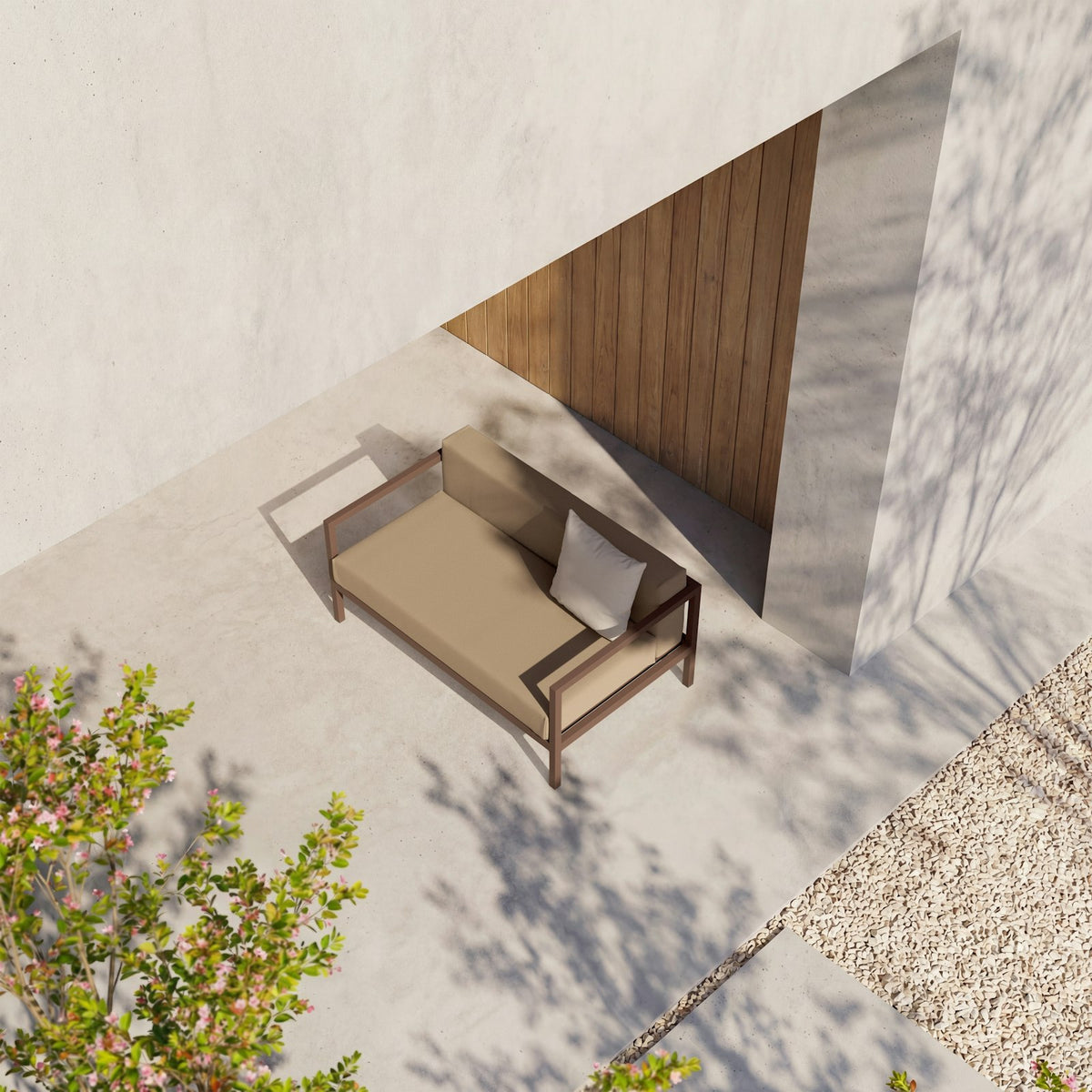 Kettal Landscape Sofa – Draufsicht