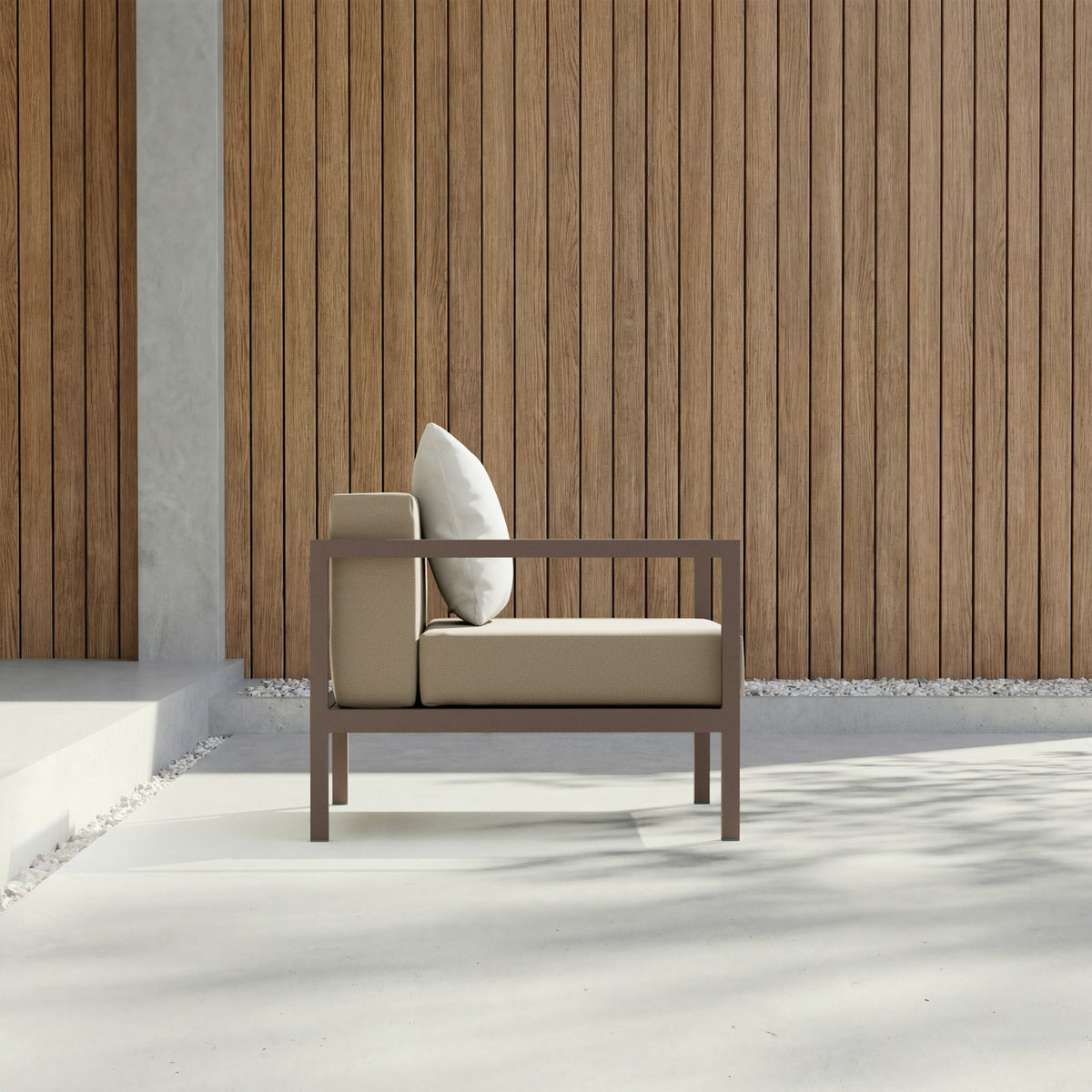 Kettal Landscape Clubsessel L – Seitenansicht