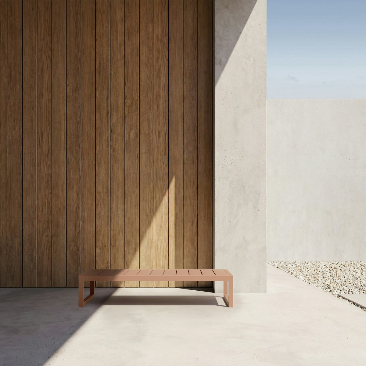 Kettal Landscape Couchtisch – Frontansicht