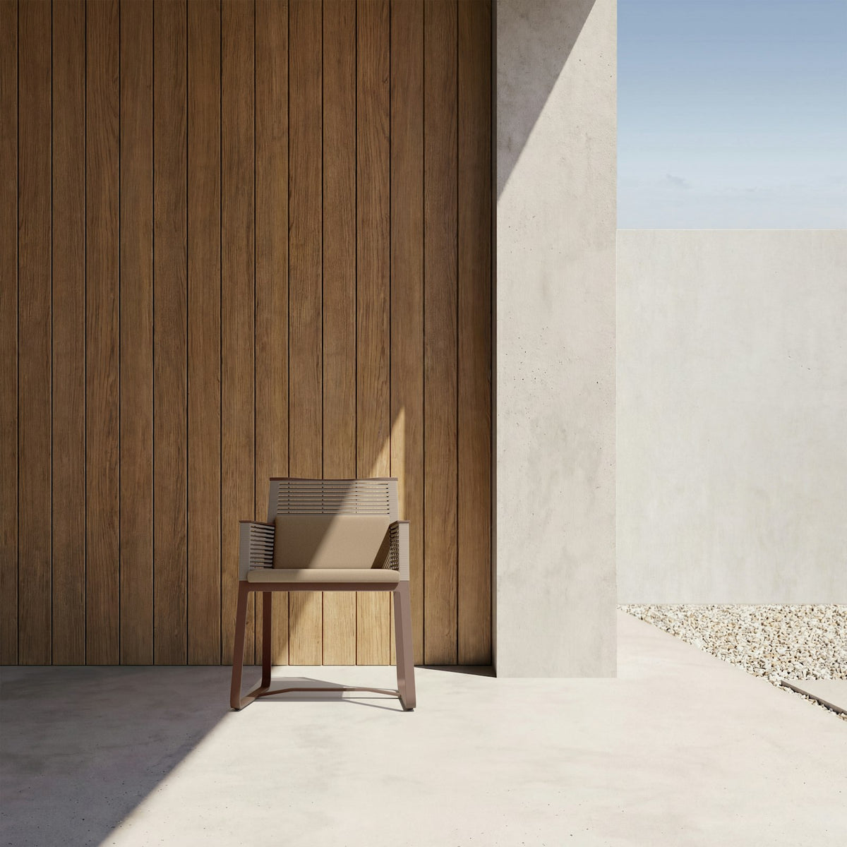 Kettal Landscape Sessel – Frontansicht