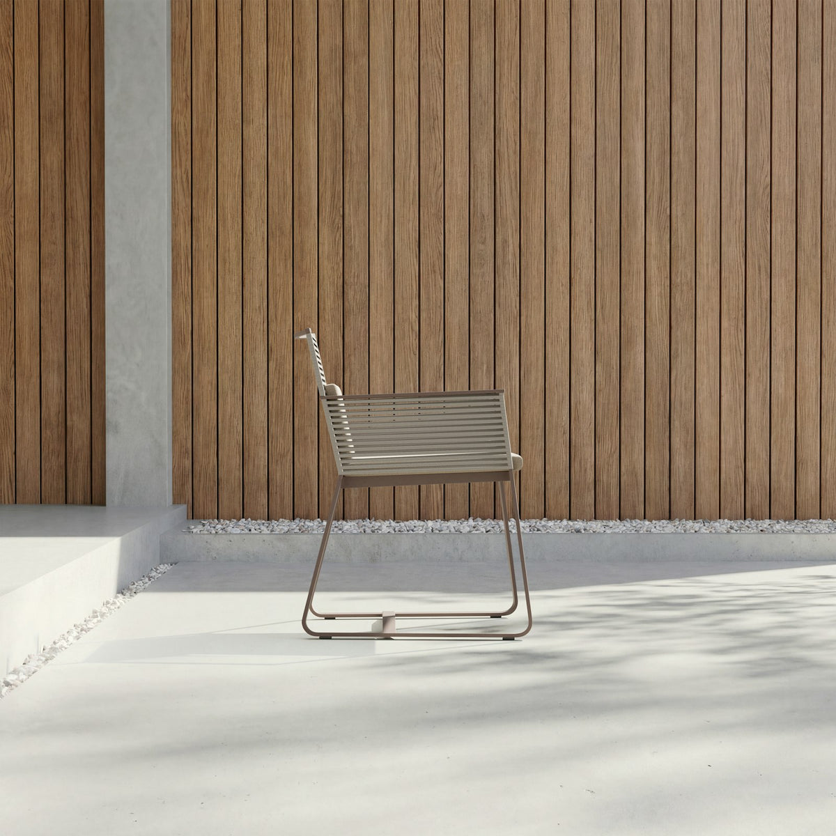 Kettal Landscape Sessel – Seitenansicht