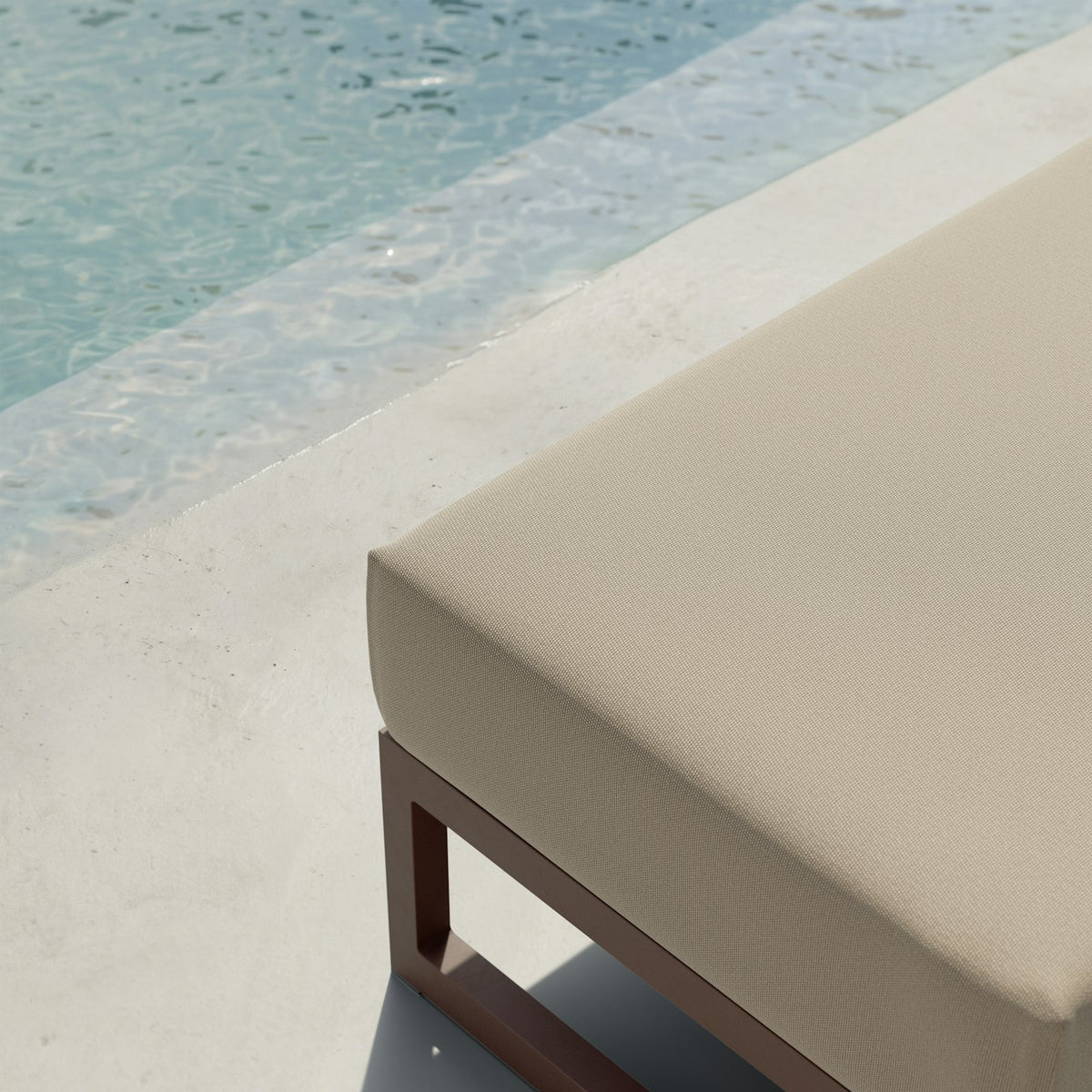 Kettal Landscape Sitzbank 123 cm – Detailansicht