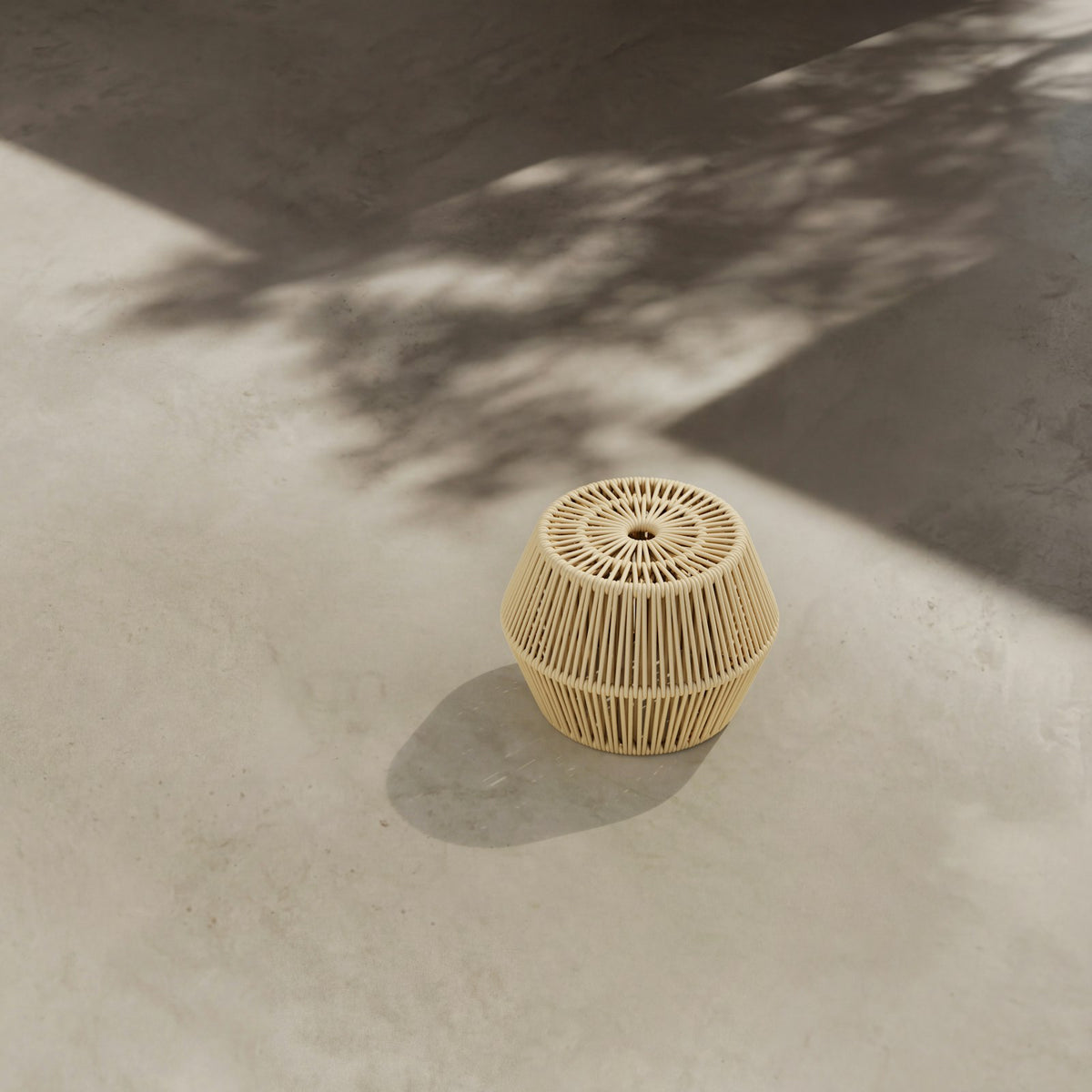 Kettal Objects Pouf hoch – Draufsicht