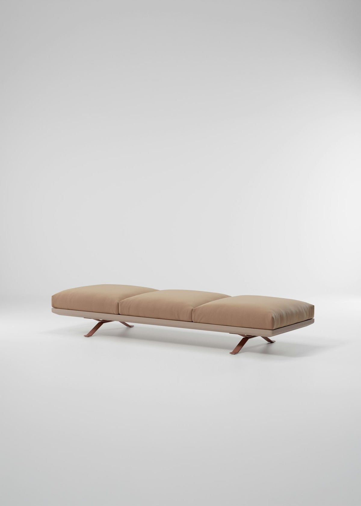 Kettal Boma Sitzbank 3-Sitzer 240 cm – Produktansicht