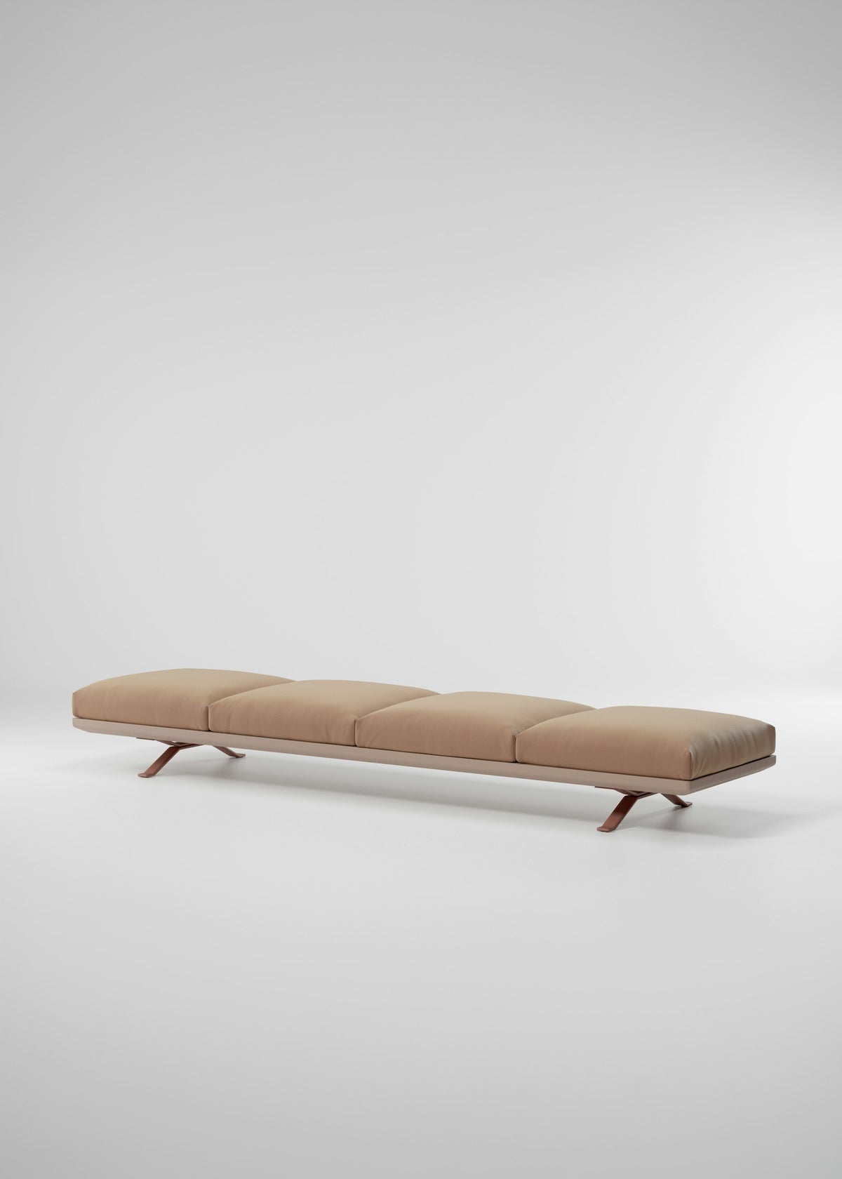 Kettal Boma Sitzbank 4-Sitzer 320 cm – Produktansicht