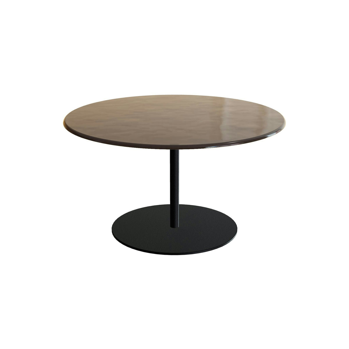Royal Botania Butler Loungetisch 75 cm – anthrazit · Glas Ondula bronzo