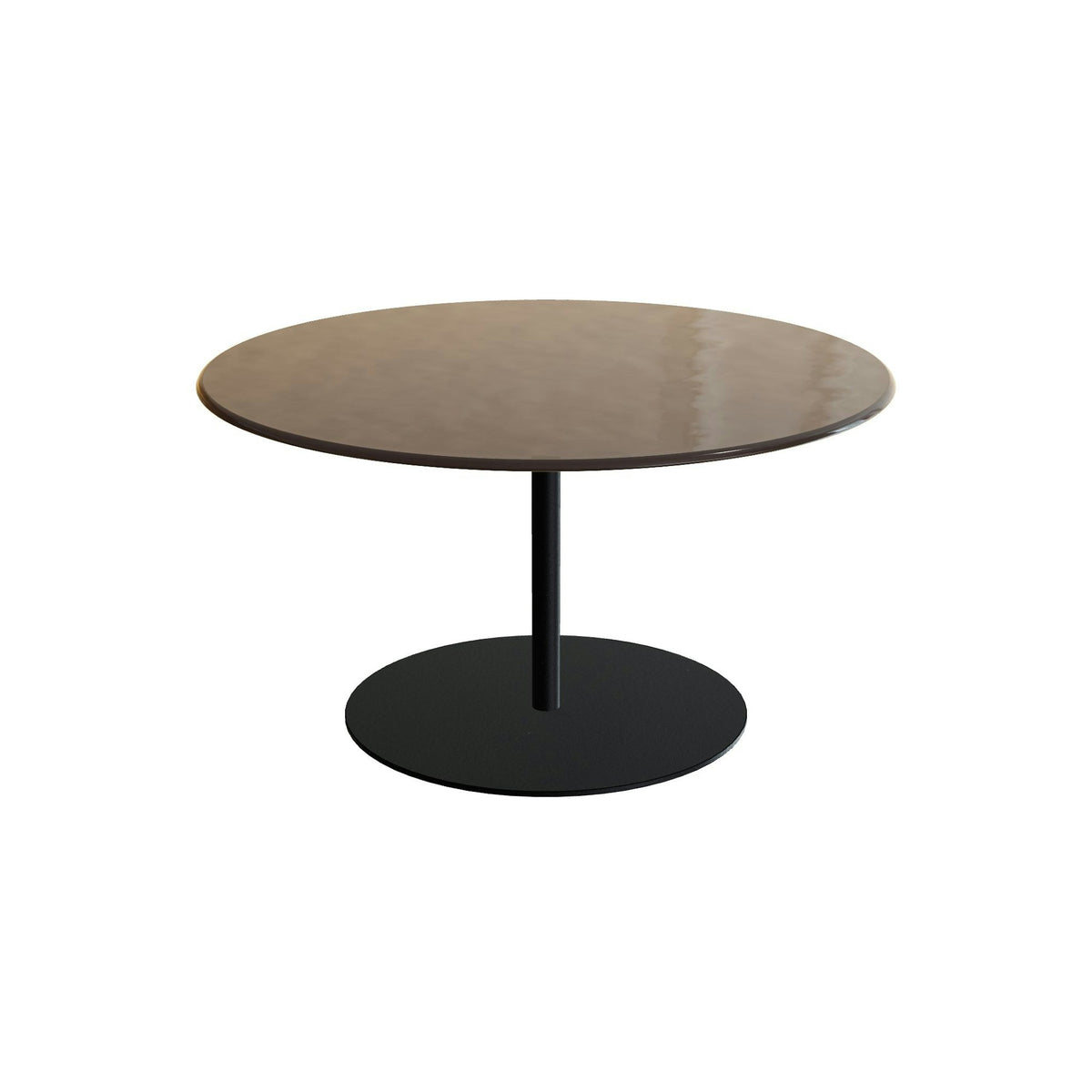 Royal Botania Butler Loungetisch 90 cm – anthrazit · Glas Ondula bronzo