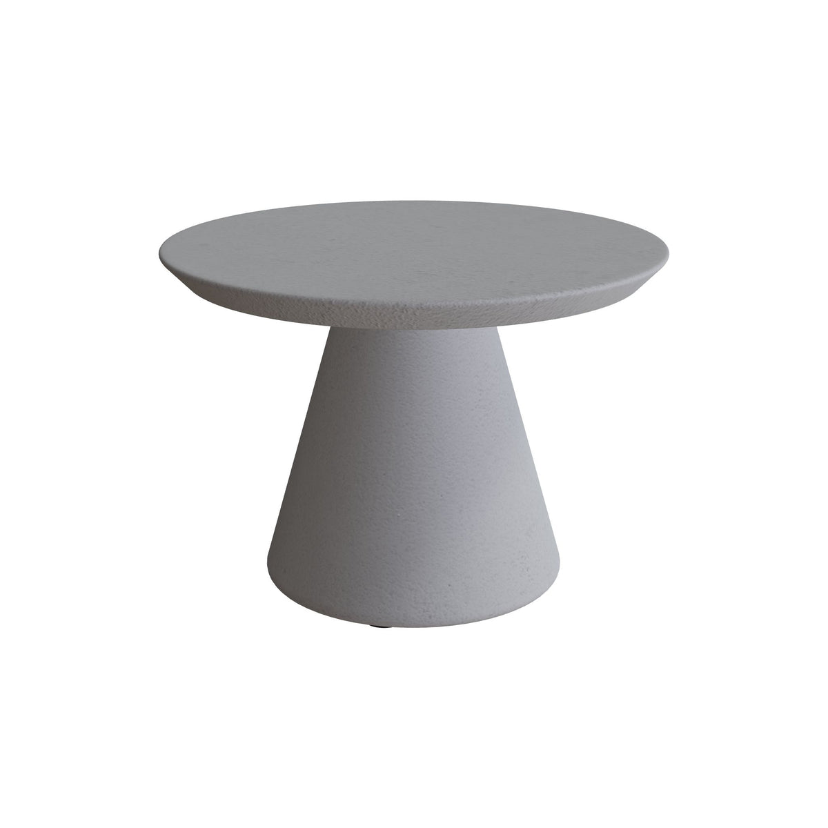 Royal Botania Conix Beistelltisch 40 cm, Esstisch, Sockel zementgrau (cement grey), Beton