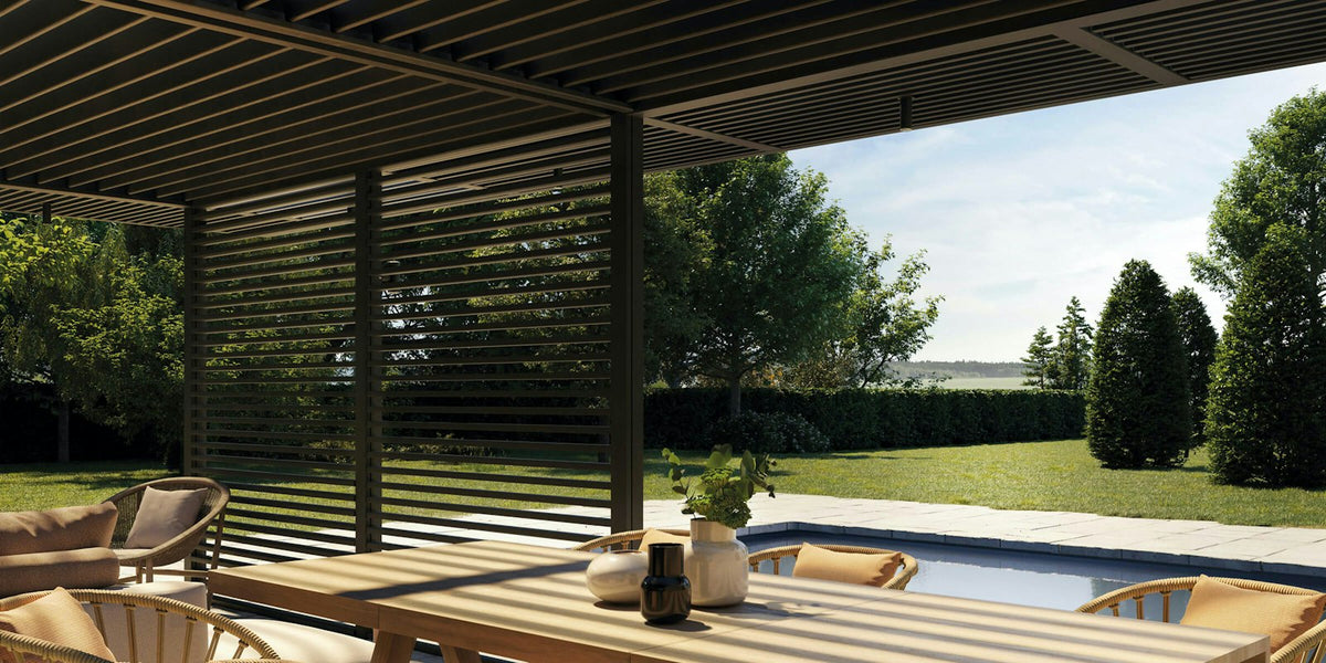 Kettal Pavillon H double – Seitenansicht