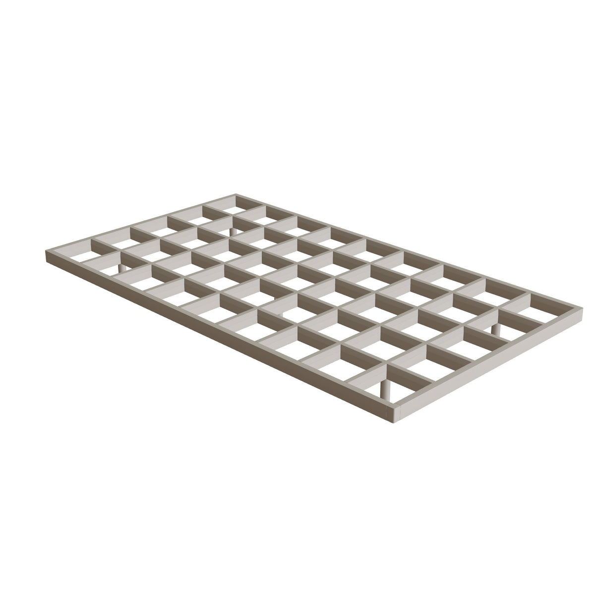 Royal Botania Mozaix Lounge Element Aluminium 5x9, pebble
