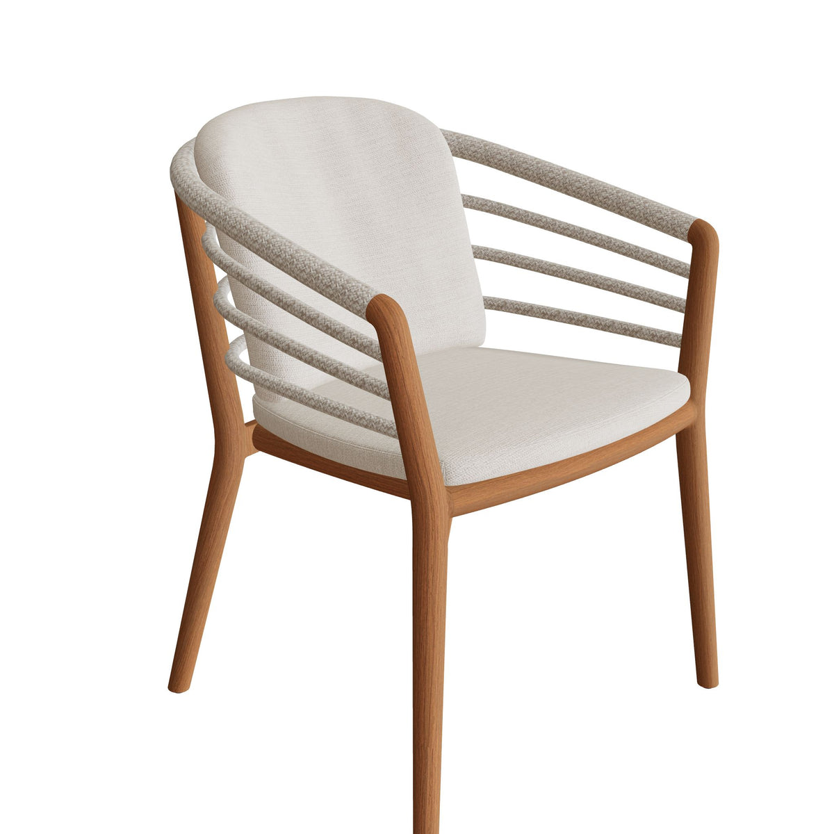 Royal Botania Archy Stuhl Teak, Teak natur, Sleeves sand (desert)